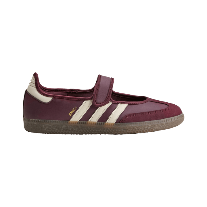 Adidas Samba Jane 'Maroon Cream White Gold Metallic'